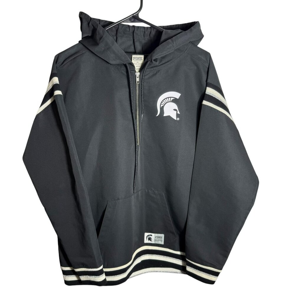 Victoria’s Secret PINK Michigan State Spartans Collegiate Pullover Hoodie, Small